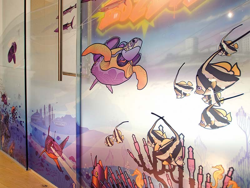 A Comparison of Standard vs. Recycled Window Graphics