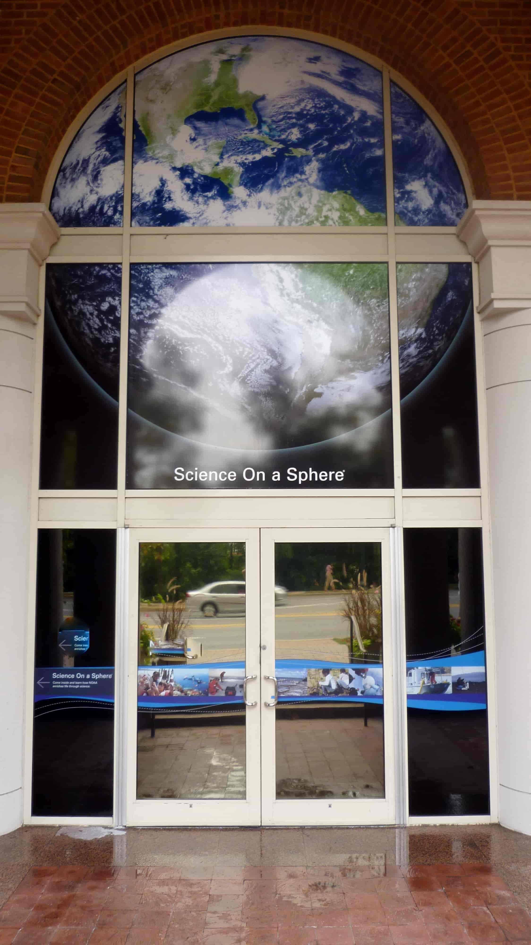 Entryway Window Graphics at a Scientific Agency (Case Study)
